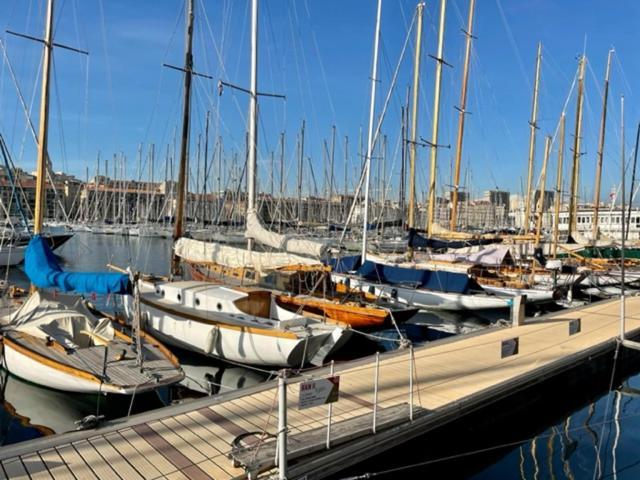 Jardin Secret Studio Terrasse Panier Vieux-Port Марсель Екстер'єр фото